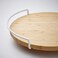 Ramadan Offcer Lazy Susan, Organizer Bamboo, 28Cm