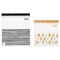 Ramadan Offcer Resealable Bag 50 Pack, Patterned Black/Yellow, 2.5/1.2 L
