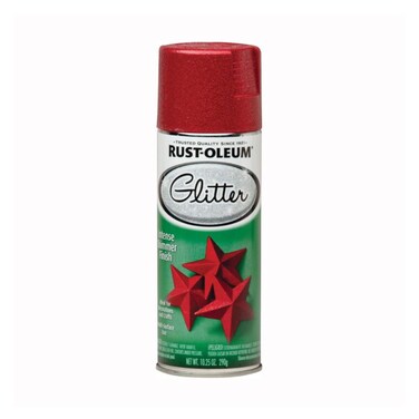 Rustoleum Glitter Spray Paint (290 g, Red)