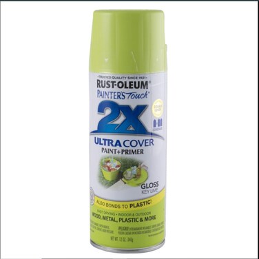 Rustoleum Painter's Touch Ultra Cover 2X Spray Paint (354.9 ml, Gloss Key Lime)