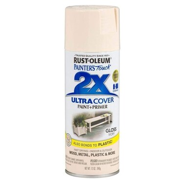 Rustoleum Painters 2X Ultra Cover Paint + Primer (340 g, Ivory)
