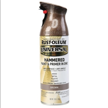 Rustoleum Universal Forged Hammered Spray Paint (354.9 ml, Brown)