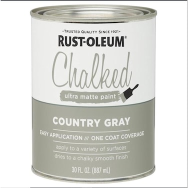 Rust-Oleum Chalked Paint (887 ml, Grey)