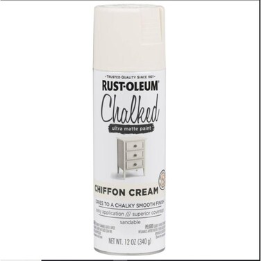 Rust-Oleum Chalked Ultra Matte Paint (340 g, Chiffon Cream)