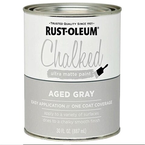 Rustoleum Chalked Paint (887 ml, Grey)