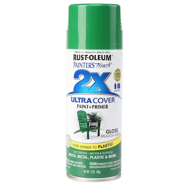 Rustoleum Painter's Touch Spray Paint (400 ml, Meadow Green Gloss)