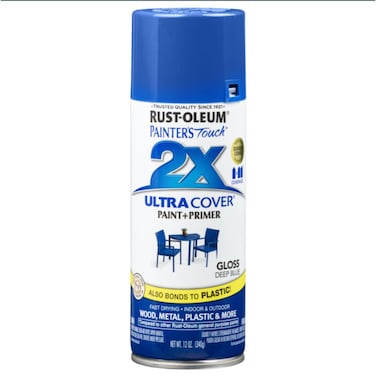 Rust-Oleum Painter's Touch 2X Ultra Cover Spray Paint (340 g, Deep Blue)