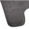 5Five Polyester Pedestal Mat (48 x 48 x 1 cm, Gray)
