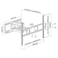 Newstar Classic Full Motion TV Wall Mount Black