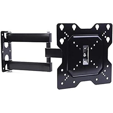 XLT Full Motion TV Wall Mount for Most 14-42 Inch Computer Monitors and TVs, Adjustable Tilting and 180 Degree Rotation