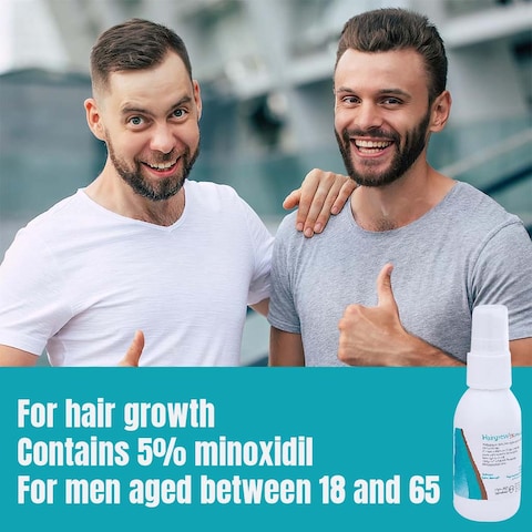 Hairgrow 5% Minoxidil Solution 50 ML Effective Hair Regrowth Treatment (Pack of 3)
