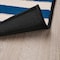 Rug Low Pile Blue Black/Stripe 60X90Cm