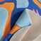 Rug Low Pile Blue Orange/Toucan 83X125Cm