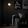 Floor Lamp With Light Bulb Black/Smart White Spectrum
