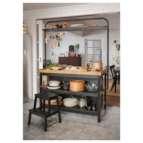 Step Stool Black 50Cm