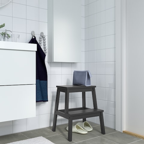 Step Stool Black 50Cm