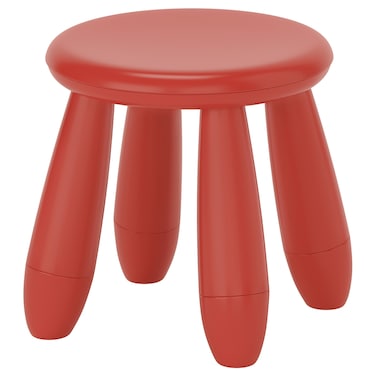 Children'S Stool In/Outdoor/Red
