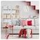 Pouffe With Storage/Tonerud Red