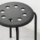 Stool Black 45Cm