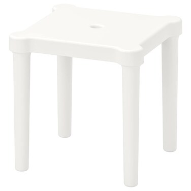 Children'S Stool In/Outdoor/White