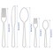 30-Piece Cutlery Set Stainless Steel