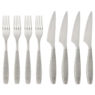 8-Piece Steak Cutlery Set Stainless Steel