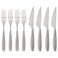 8-Piece Steak Cutlery Set Stainless Steel
