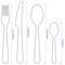 24-Piece Cutlery Set Stainless Steel