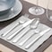 6-Piece Salad/Dessert Fork Stainless Steel 16 Cm