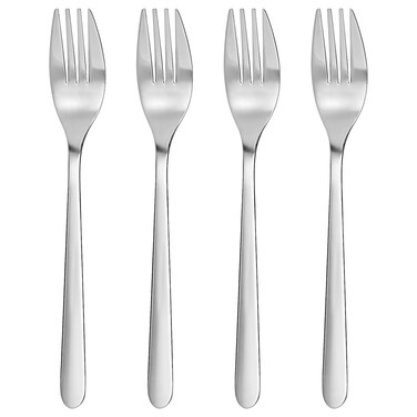 4-Piece Fork Stainless Steel 19 Cm