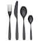 24-Piece Cutlery Set Black