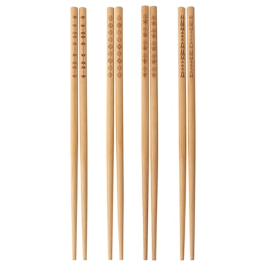 Chopsticks 4 Pairs Bamboo