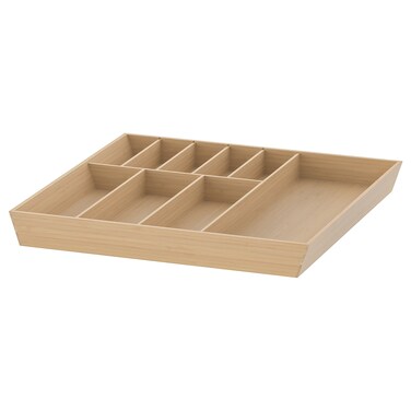 Cutlery Tray Light Bamboo 52X50 Cm