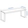 Shelf Insert White 46X14X16 Cm