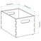 Storage Box Dark Bamboo 16X24X15 Cm