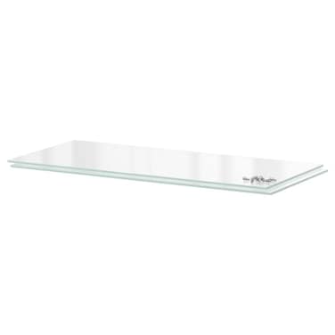 2-Piece Shelf Glass 80X37 Cm