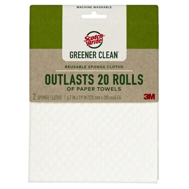 Greener Clean Reusable Sponge Cloth (2 Pc.)