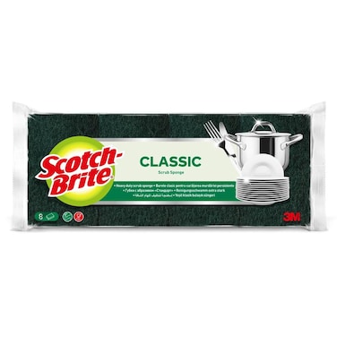 Classic Scrub Sponge Pack (8 Pc.)