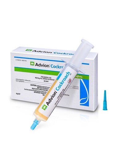 Syngenta Advion Cockroach Gel Bait 30G 1 Plunger And 1Tip Safer And More Effective In Killing Cockroaches