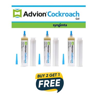 Buy 2 &amp; Get 1 Free Cockroach Gel Bait 30G Powerful Formula For A Roach