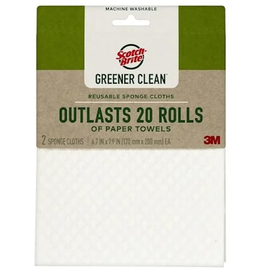 Greener Clean Reusable Sponge Cloth (2 Pc.)