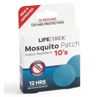 Lifetrek Non-woven Fabric Mosquito Patch (Pack of 10)