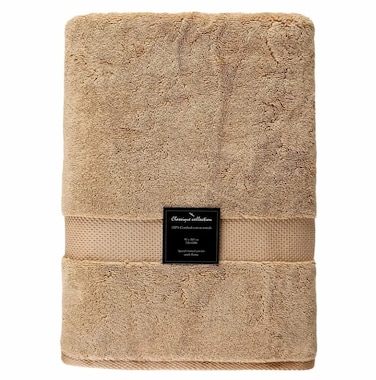 Truebell Classic Bath Towel (90 x 160 cm, Khaki)