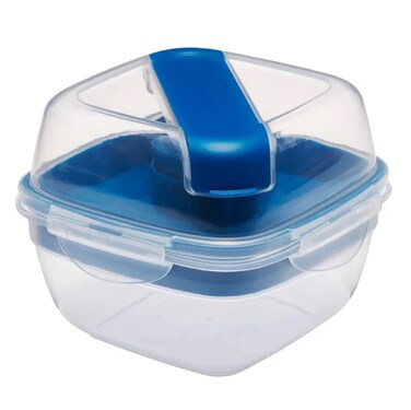 Lock &amp; Lock To-Go Salad Container (950 ml, Blue)