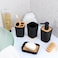 Tendance Rubber Soap Dispenser (7.5 x 7.5 x 15.5 cm)