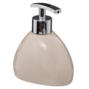 5Five Stoneware Soap Dispenser (300 ml, Linen Beige)