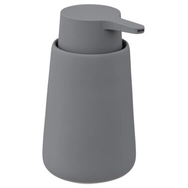 5Five Stoneware Soap Dispenser (8.3 x 14.8 cm, Pebble Gray)