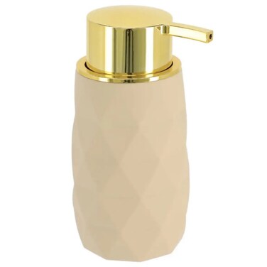Tendance ABS + Rubber Soap Dispenser (Beige, 210 ml)