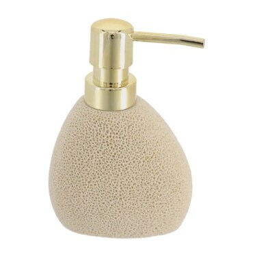 Tendance Polyresin Soap Dispenser (Natural, 200 ml)