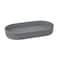5Five Stoneware Soap Dish (19.3 x 10.6 x 3 cm, Pebble Gray)